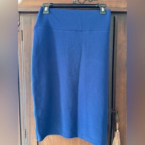 Elegant Blue Women's Skirt